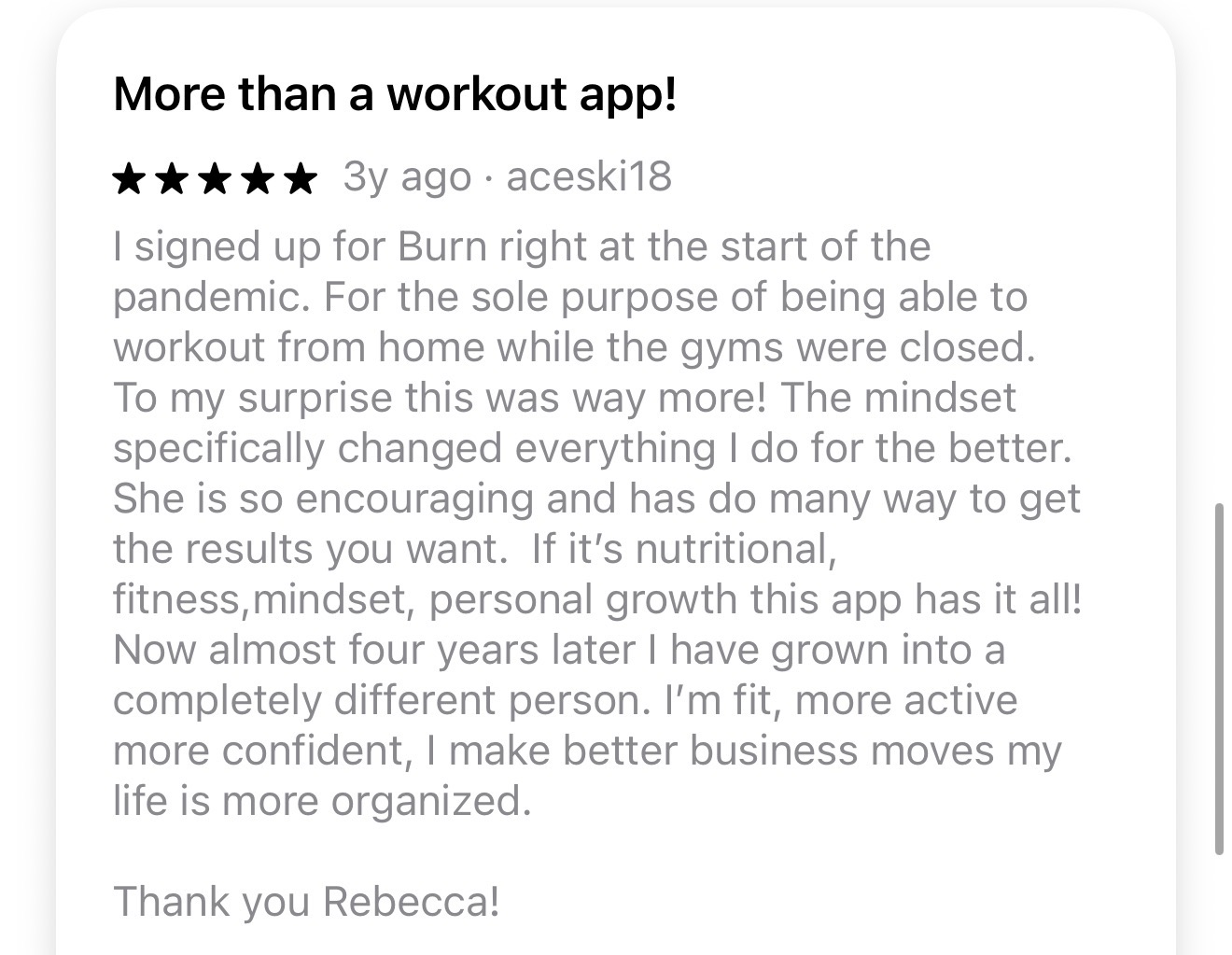 Apple App Store review